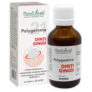 Polygemma 21 dinti, Gingii, 50 ml, Plant Extrakt
