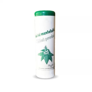Pudra de talc mentolata, 75 g, Mebra