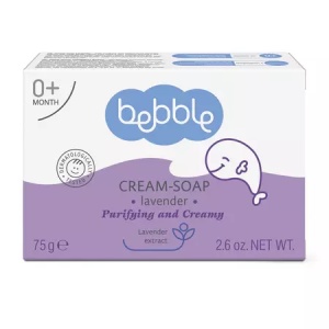 Sapun crema cu lavanda, 75 g, Bebble