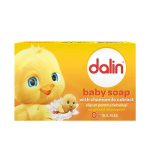 Sapun solid cu musetel, 100g, Dalin