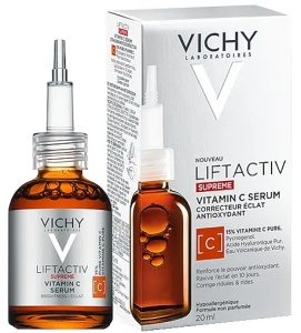 Ser corector antioxidant cu vitamina C Liftactiv Supreme, 20 ml, Vichy - Img 2