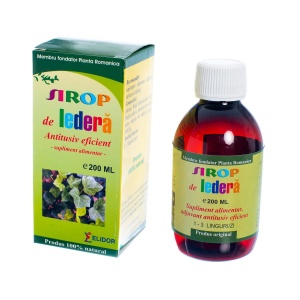 Sirop iedera antitusiv, 200 ml, Elidor