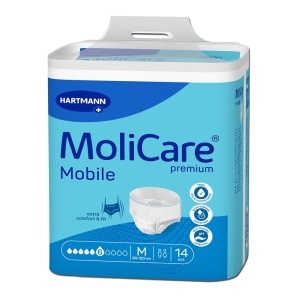 Slip tip scutec M pentru incontinenta Mobile MoliCare , 6 picaturi - 14 bucati, Hartmann