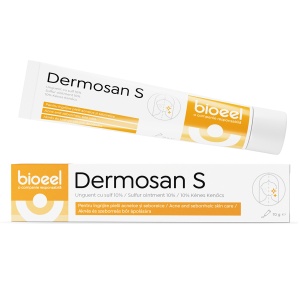 Unguent cu 10% sulf Dermosan S, 70 g, Bioeel