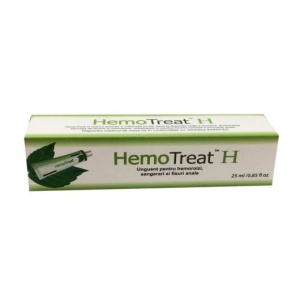 Unguent pentru hemoroizi Hemotreat H, 25 ml, GlobalTreat
