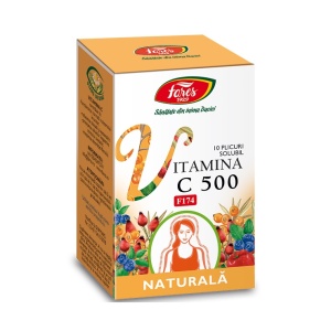 Vitamina C solubila, 10 plicuri, Fares