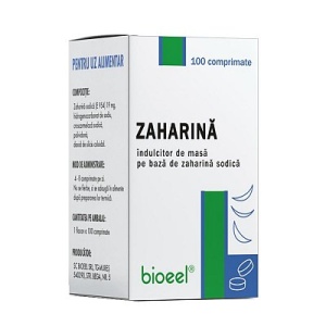 Zaharina,100, comprimate, Bioeel