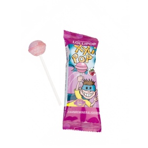 Acadea cu aroma de capsuni Xylipop, 6 g, Miradent