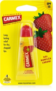 Balsam pentru buze cu SPF 15 si aroma de capsuni, 10 g, Carmex