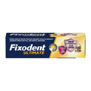 Crema adeziva pentru proteza dentara Ultimate Fresh, 40g, Fixodent