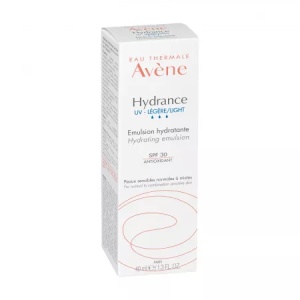 Emulsie hidratanta pentru ten normal-mixt SPF 30 Hydrance Legere UV, 40 ml, Avene