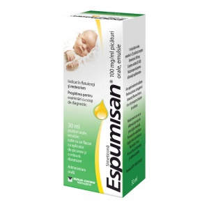 Espumisan, 100 mg/ml picături orale, emulsie, 30 ml, Berlin-Chemie Ag