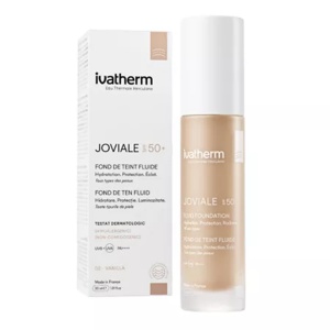 Fond de ten fluid SPF50+ 02 Vanila Joviale, 30 ml, Ivatherm - Img 2