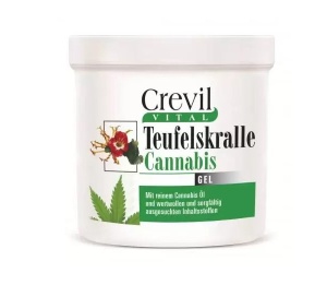 Gel Gheara Dracului + Canabis, 250ml , Crevil