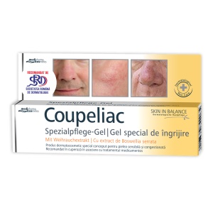 Gel pentru piele sensibila si congestionata Coupeliac, 20 ml, Medipharma Cosmetics