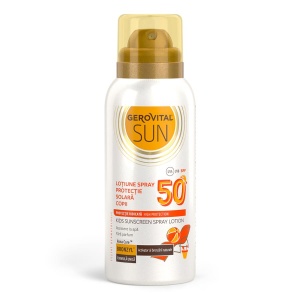 Lotiune Spray pentru copii SPF50 Sun, 100ml, Gerovital