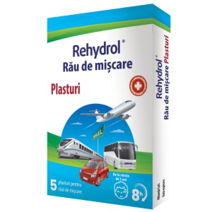 Rehydrol rau de miscare x 5 plasturi