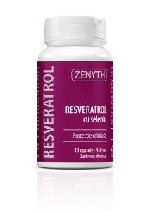 Resveratrol cu seleniu, 30 capsule, Zenyth