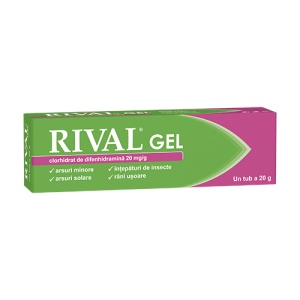 Rival gel, 20 mg/g, 50 g, Fiterman Pharma