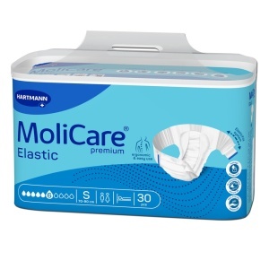 Slip pentru incontinenta MoliCare Premium Elastic 6 PIC marime S, 30 bucati, Hartmann