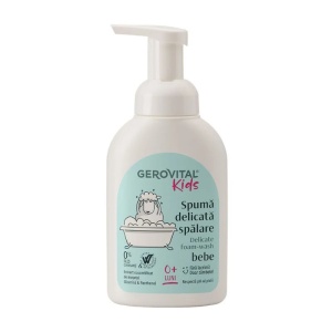 Spuma delicata spalare, 300 ml, Gerovital Kids