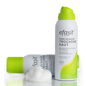 Spuma pentru picioare, piele uscata Efasit 17936993, 125 ml