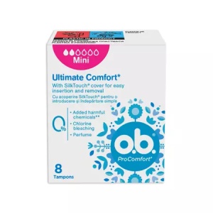 Tampoane ProComfort Mini, 8 bucati, OB