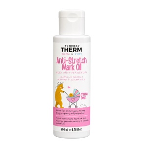 Ulei anti-vergeturi cu Centella Asiatica si Vitamina E Mama & Baby, 200 ml, Synergy Therm