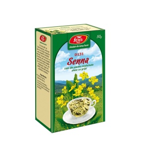 Ceai Senna frunze D 131, 50 g, Fares