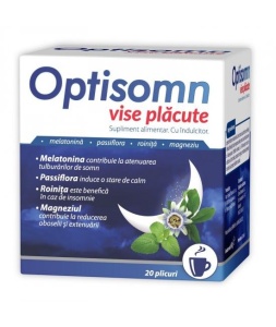 Ceai vise placute Optisomn,20 plicuri, Zdrovit