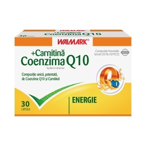 Coenzima Q10 + Carnitina, 30 capsule, Walmark