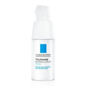 Crema hidratanta, calmanta si reparatoare pentru conturul ochilor Toleriane Dermallergo, 20 ml, La Roche-Posay