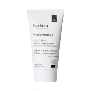Crema pentru piele sensibila asociata cu roseata si scuame Ivadermaseb, 40 ml, Ivatherm
