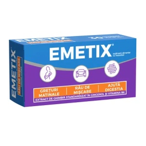 Emetix, 30 comprimate, Fiterman
