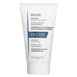 Emulsie kerato-reductoare pentru cruste de lapte sau piele cu scuame Kelual, 50 ml, Ducray