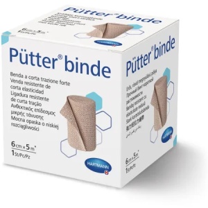 Fasa elastica pentru compresie puternica Putter, 6 cm x 5 m, 1 bucata, Hartmann