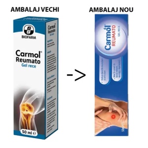 Gel rece Carmol Reumato, 50 ml, Biofarm