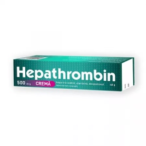 Hepathrombin crema, 500UI/g, 40 g, Hemofarm