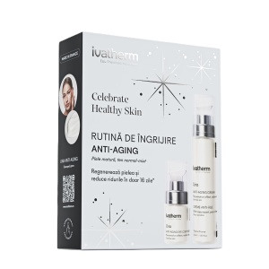 Pachet Crema anti-aging Una, 50 ml + Crema anti-aging contur de ochi Una , 15 ml, Ivatherm