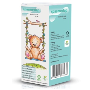 Picaturi orale Spasmodep, 30 ml, Dr. Phyto