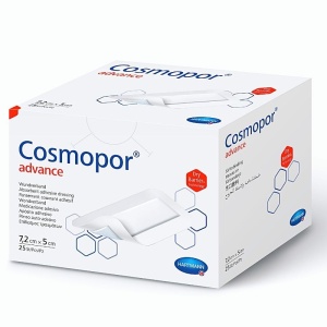 Plasturi Cosmopor Advance, 7.2 x 5 cm, 25 bucati, Hartmann