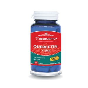 Quercetin + Zinc, 30 capsule, Herbagetica