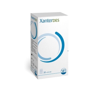 Solutie oftalmica Xanterdes, 20 flacoane monodoza x 0.3 ml, SIFI