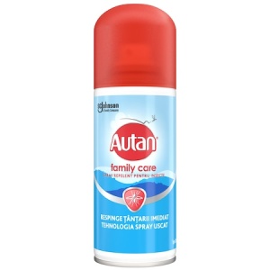 Spray impotriva tantarilor Family Care, 100 ml, Autan