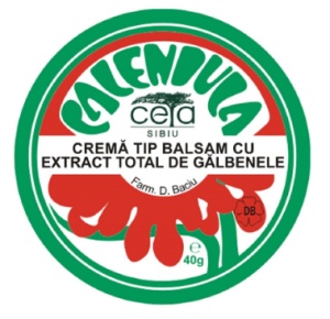 Unguent cu extract total de galbenele, 40 g, Ceta Sibiu