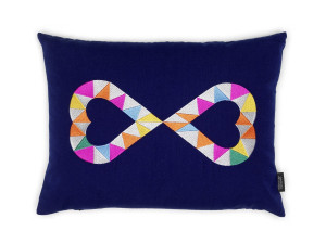 Double Heart 2 Embroidered Pillow [DEMO]