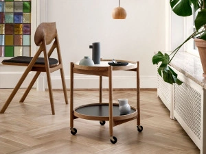 Bolling Tray Table - Walnut [DEMO] - Img 2
