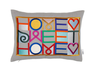 Home Sweet Home Embroidered Pillow [DEMO]