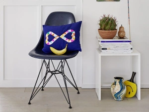 Double Heart 2 Embroidered Pillow [DEMO] - Img 3