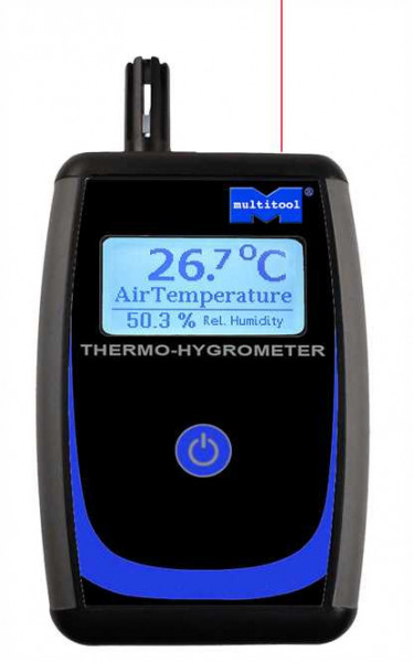 Psicrometru cu senzor extern de temperatura
